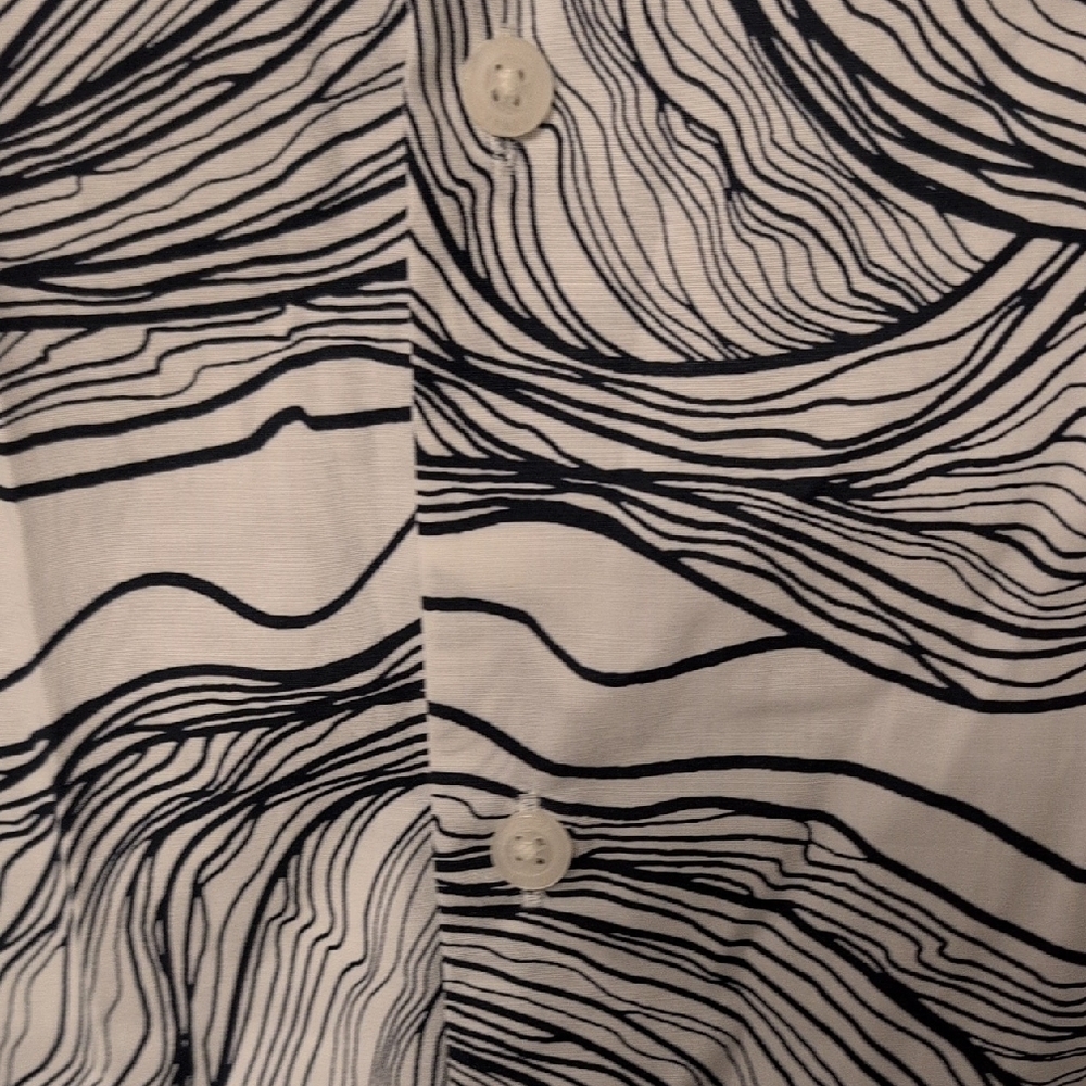 Perry Ellis Button Up Abstract Print - Picture 4 of 9